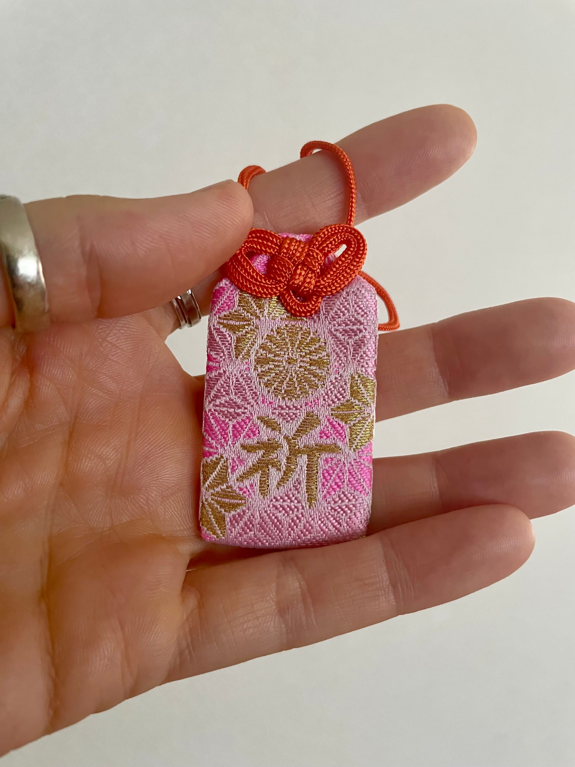 A Japanese protective charm called omamori